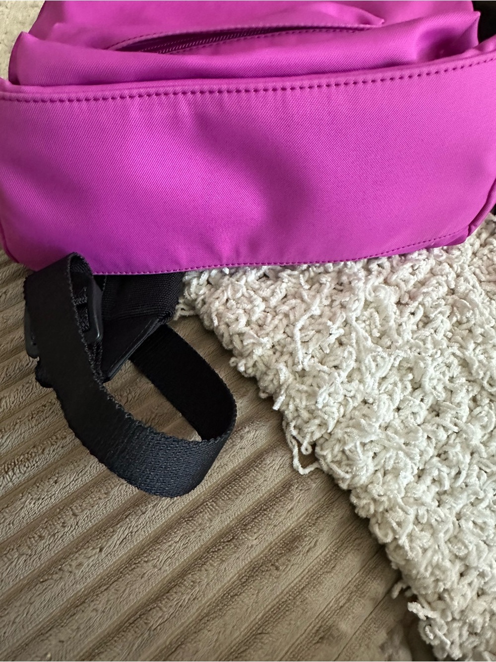 BALENCIAGA LOGO WHEEL SPORT NYLON PINK BACKPACK - Picture 9 of 11